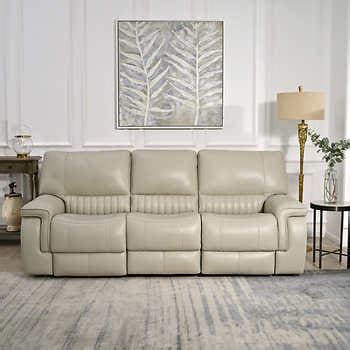 Upgrade Your Relaxation with Williamton Leather Power Recliner Sofa